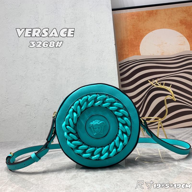 Versace Clutches DBFI050 Blue Green